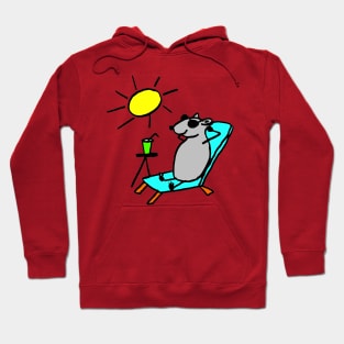 Rat on Vacation Hoodie